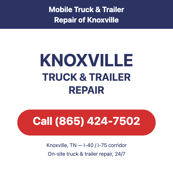 East Tennessee Truck & Trailer Repair